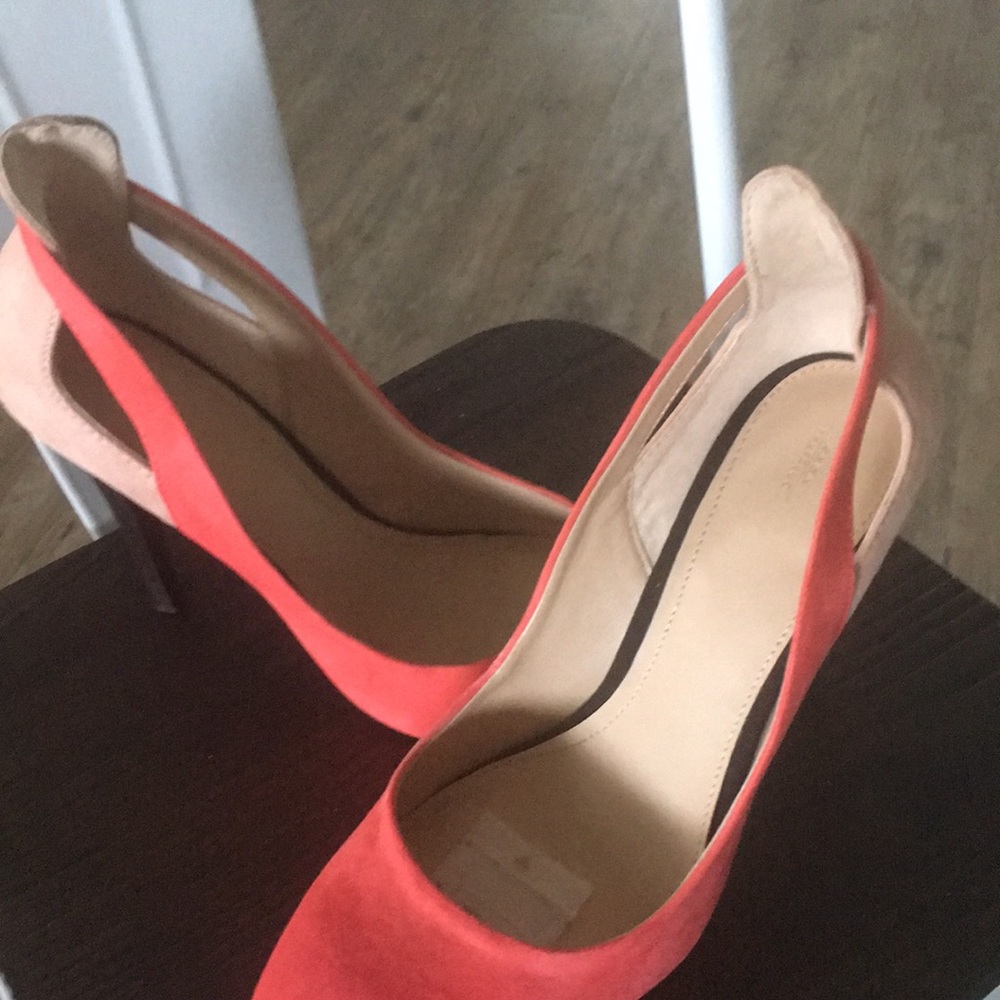 Blush & dark pink Zara Tarafaluc shoes